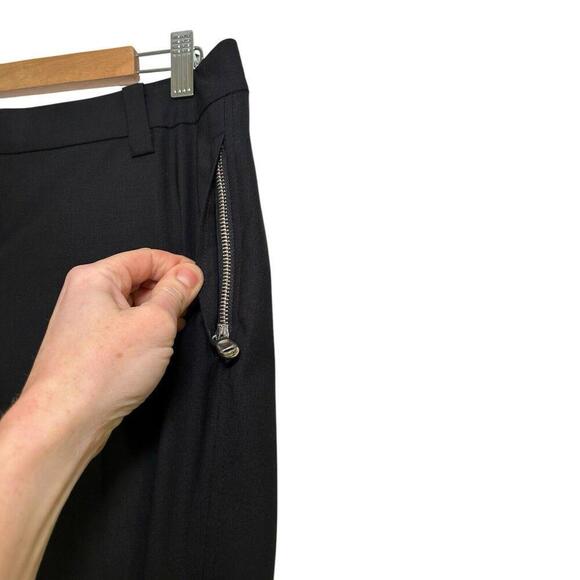 Rock & Republic Women’s Black Wool Blend Dress Pants Sz 4 Tailor Made Straight - Picture 3 of 15